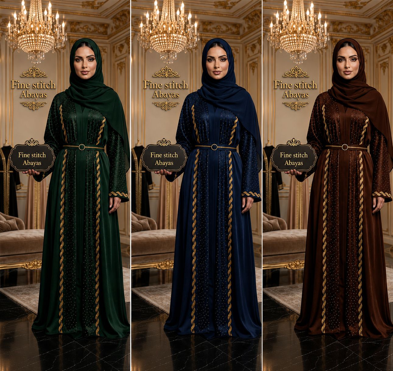 Emerald Majlis Abaya