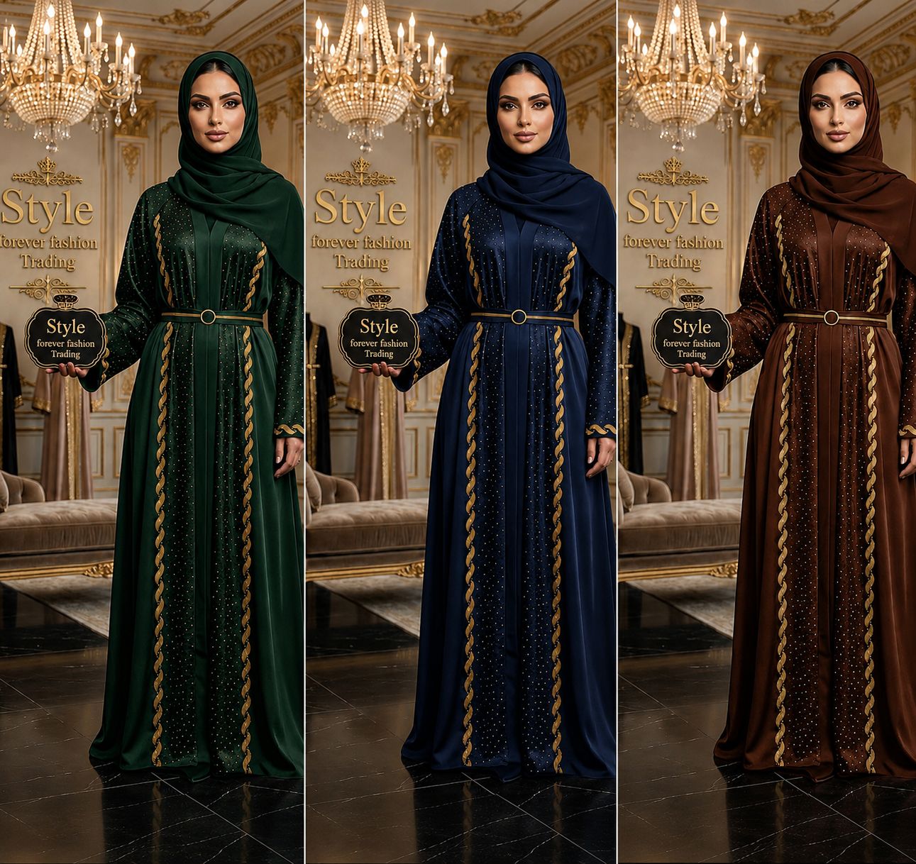 Velvet Jewel Abaya