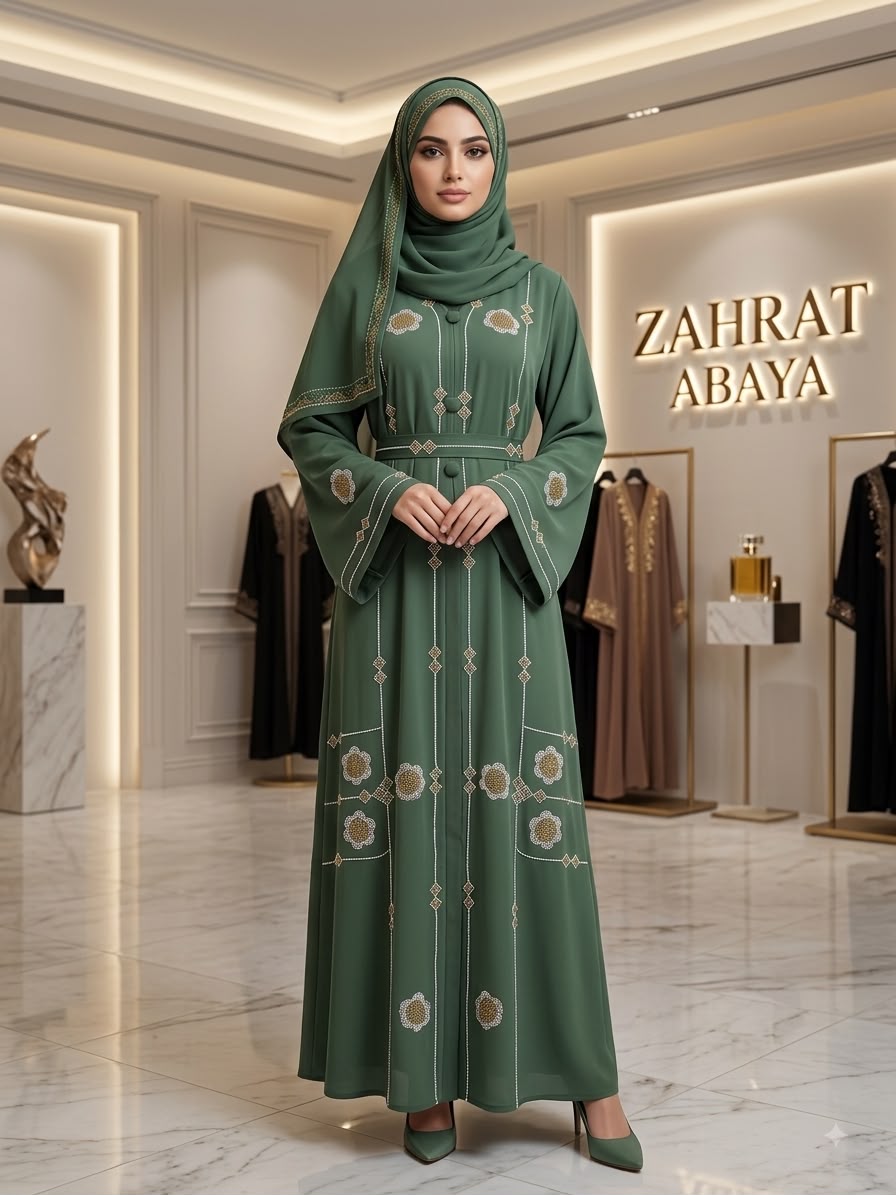Forest Zahra Abaya