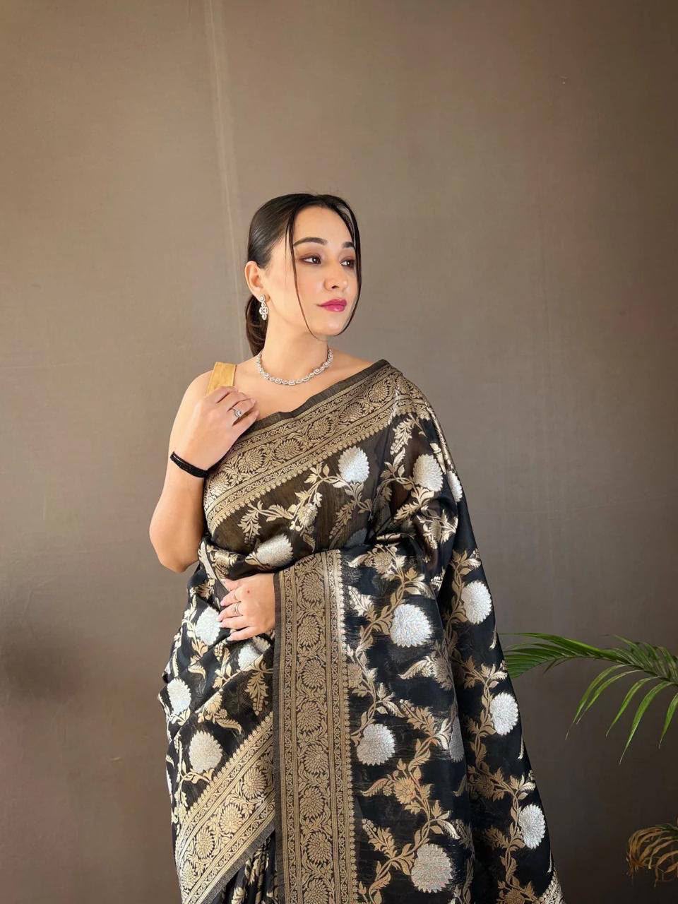 Black Gold Occasion Abaya