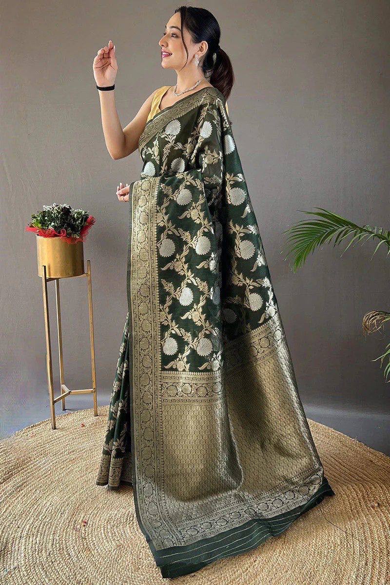 Forest Silk Abaya